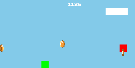 图1:跑酷游戏画面